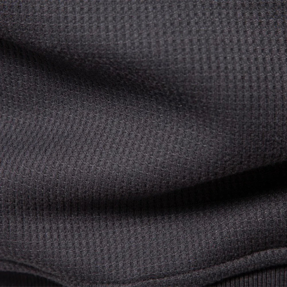 Fleece Gevoerd Sweatshirt Met Knoopdesign
