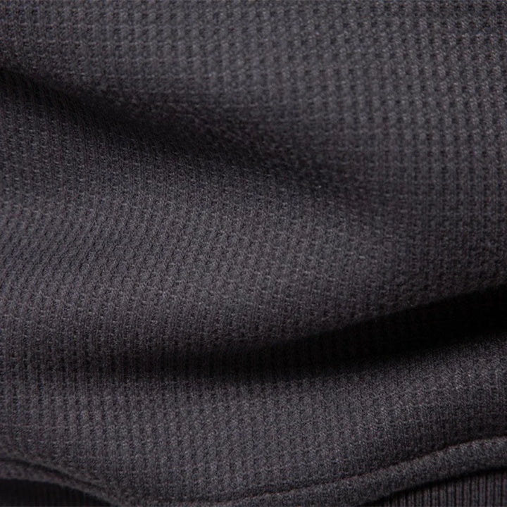 Fleece Gevoerd Sweatshirt Met Knoopdesign