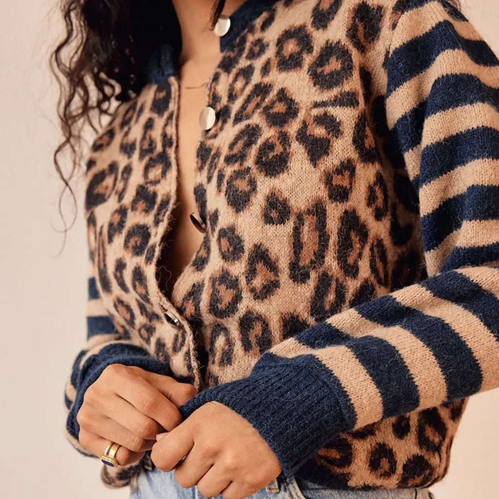 Chloé Hálóing s leopardím vzorem