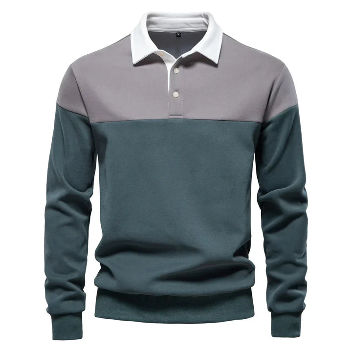 Premium & Casual Poloshirt Met Lange Mouwen