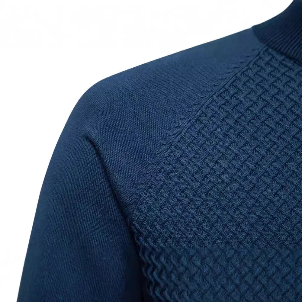 Gebreid Heren Sweatshirt Met Ronde Hals