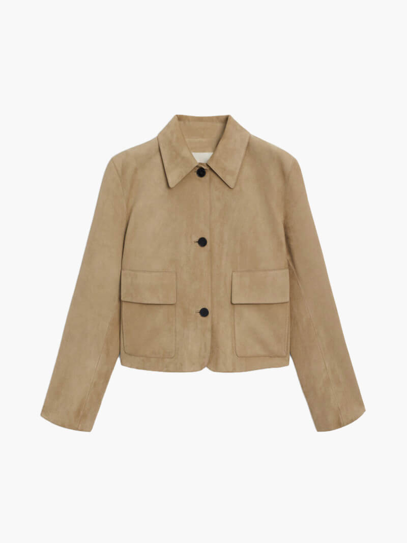Bunda z Faux Suede Marissa