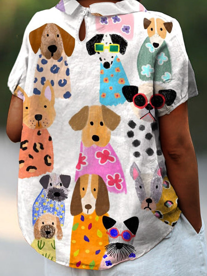 Pippa™ | Hondenprint Shirt