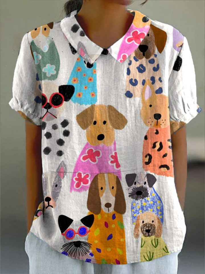 Pippa™ | Hondenprint Shirt