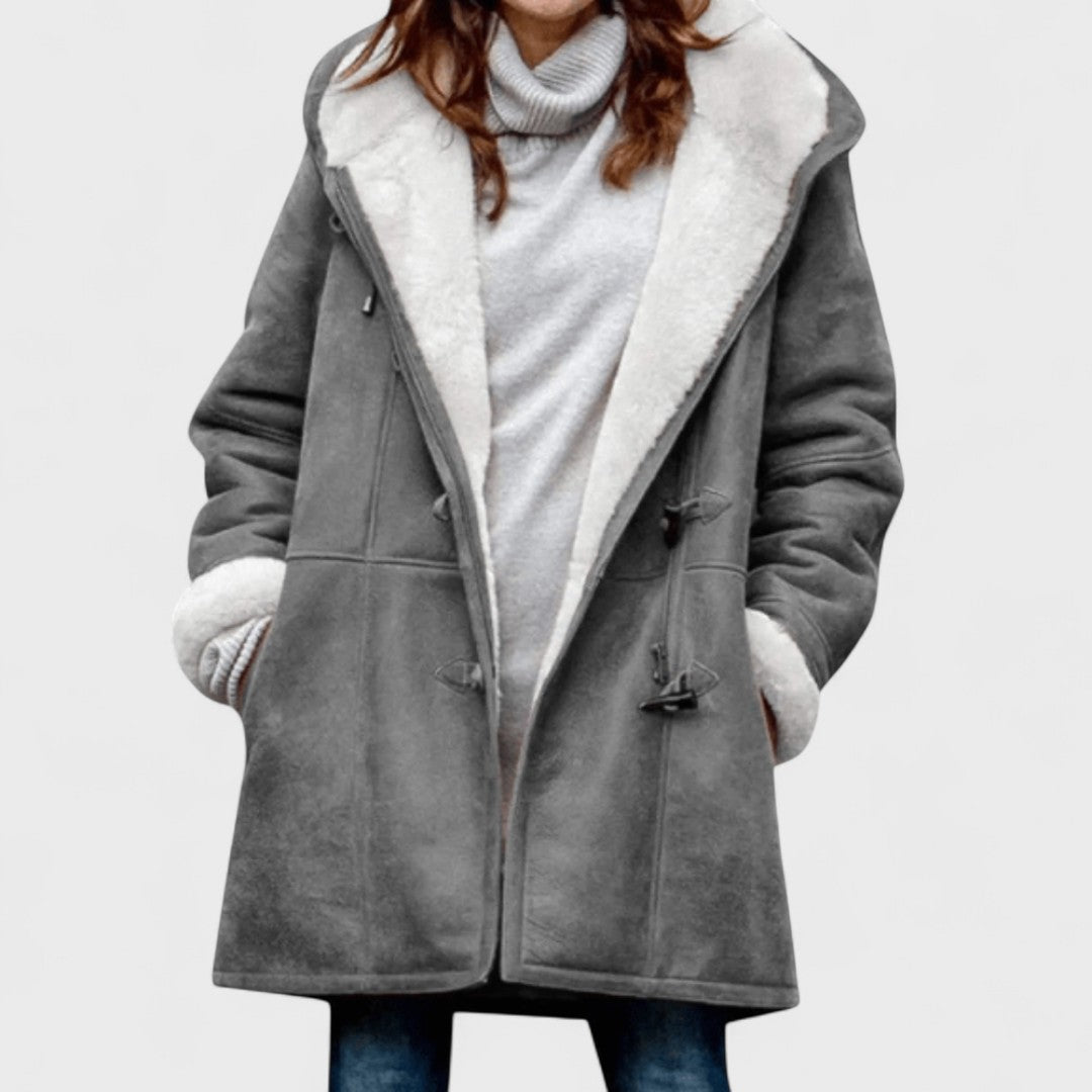 Nenny - Teplý a elegantní polar kabát