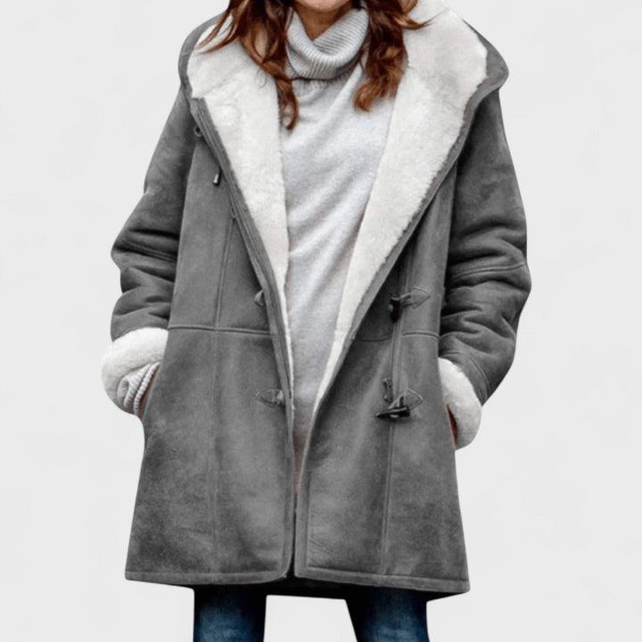 Nenny - Teplý a elegantní polar kabát