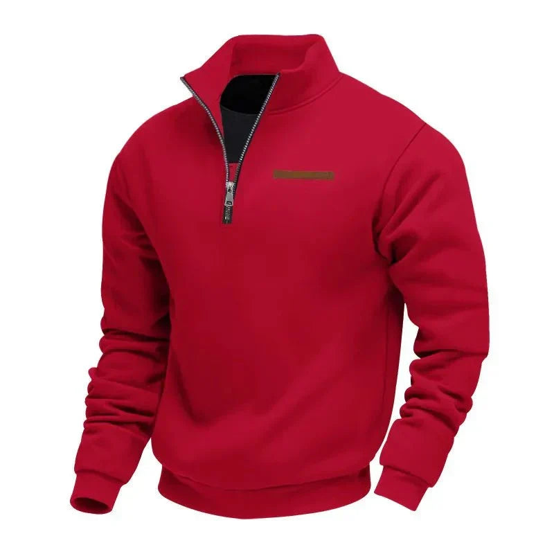 Adrian | Casual fleece trui voor heren