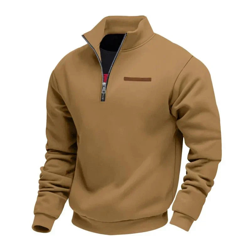 Adrian | Casual fleece trui voor heren
