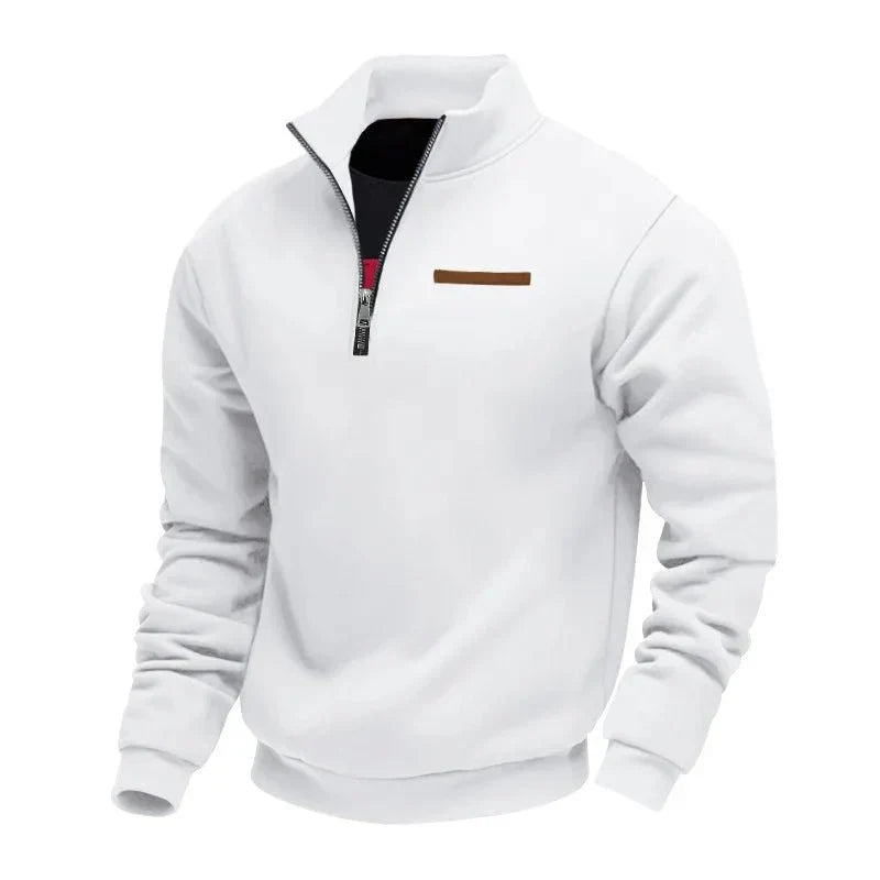 Adrian | Casual fleece trui voor heren