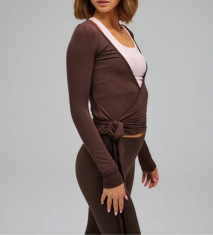 Motion Wrap Blouse