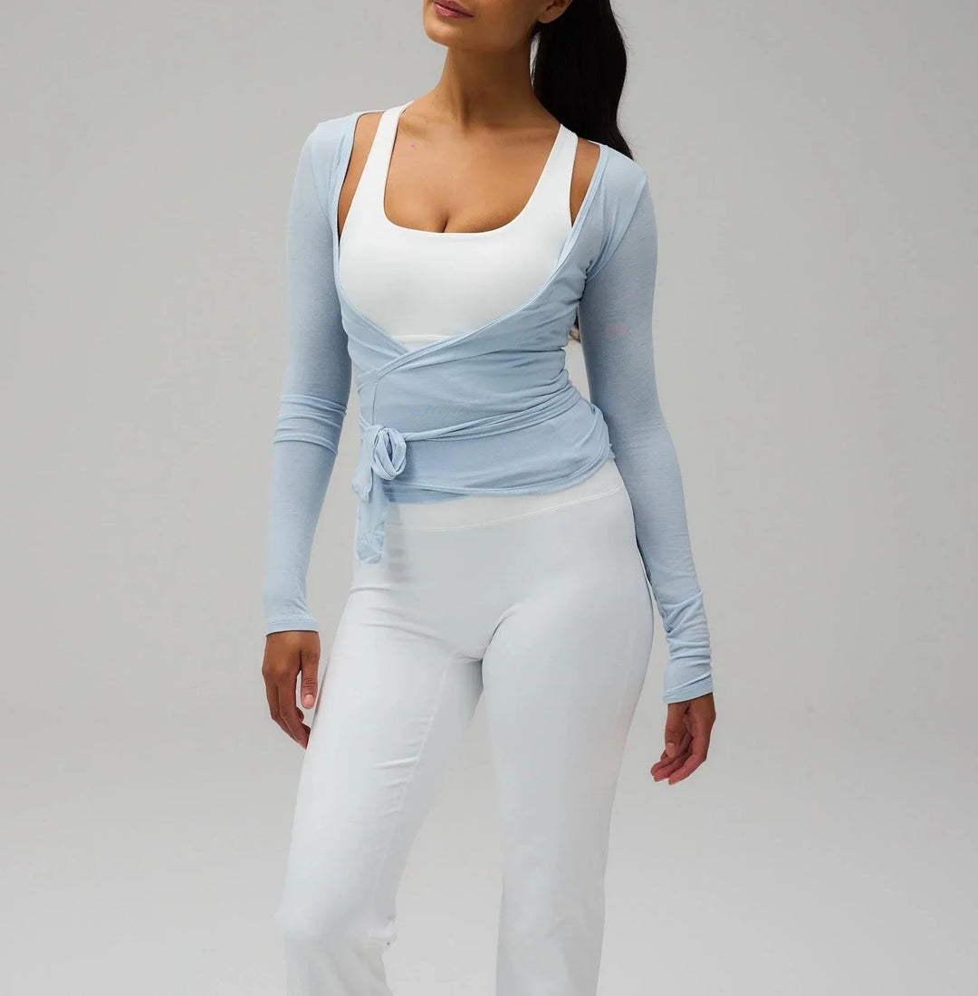 Motion Wrap Blouse