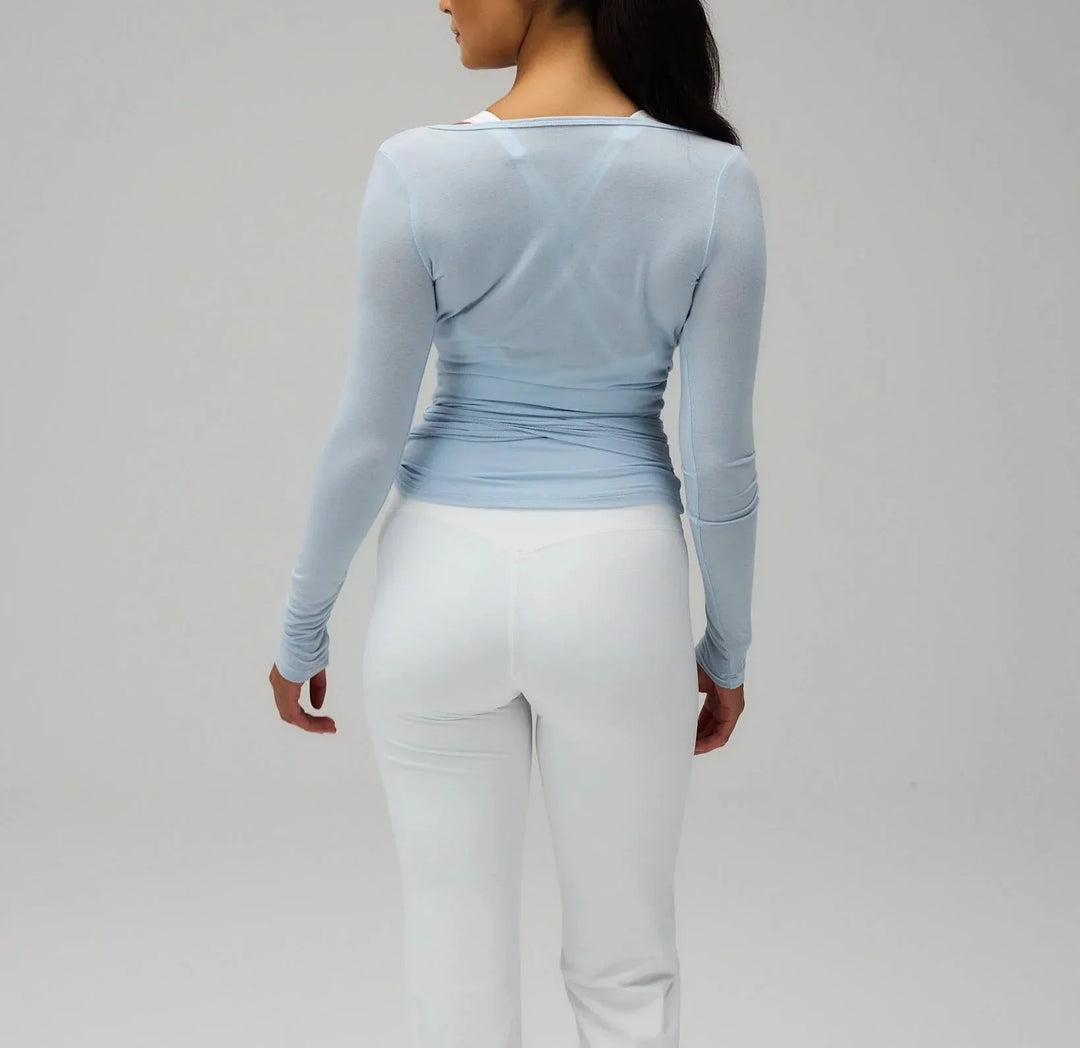 Motion Wrap Blouse