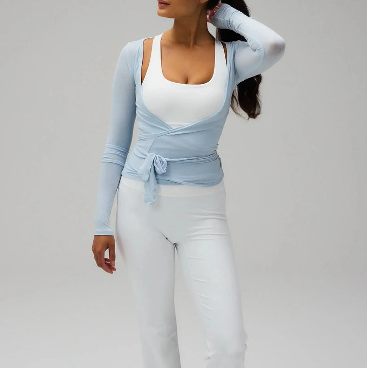 Motion Wrap Blouse