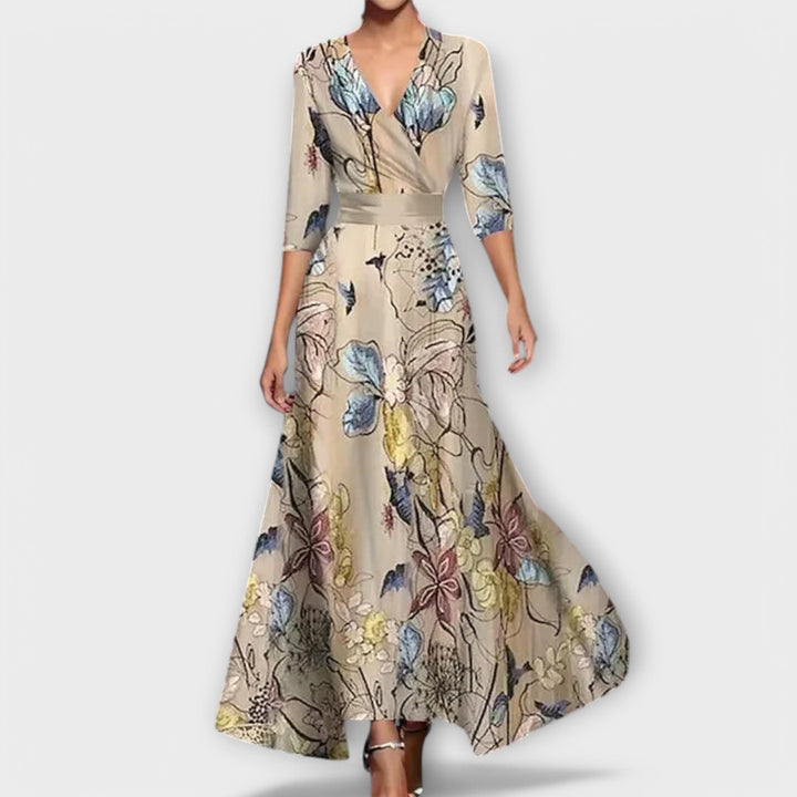 Alma - Elegantní dámské šaty s rukávy