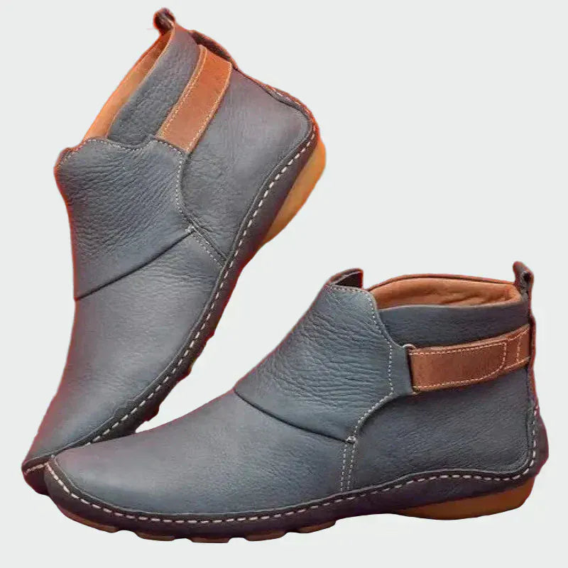 Kožené ortopedické boty