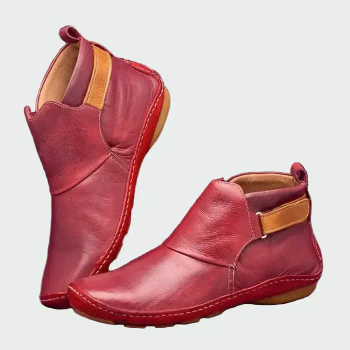 Kožené ortopedické boty