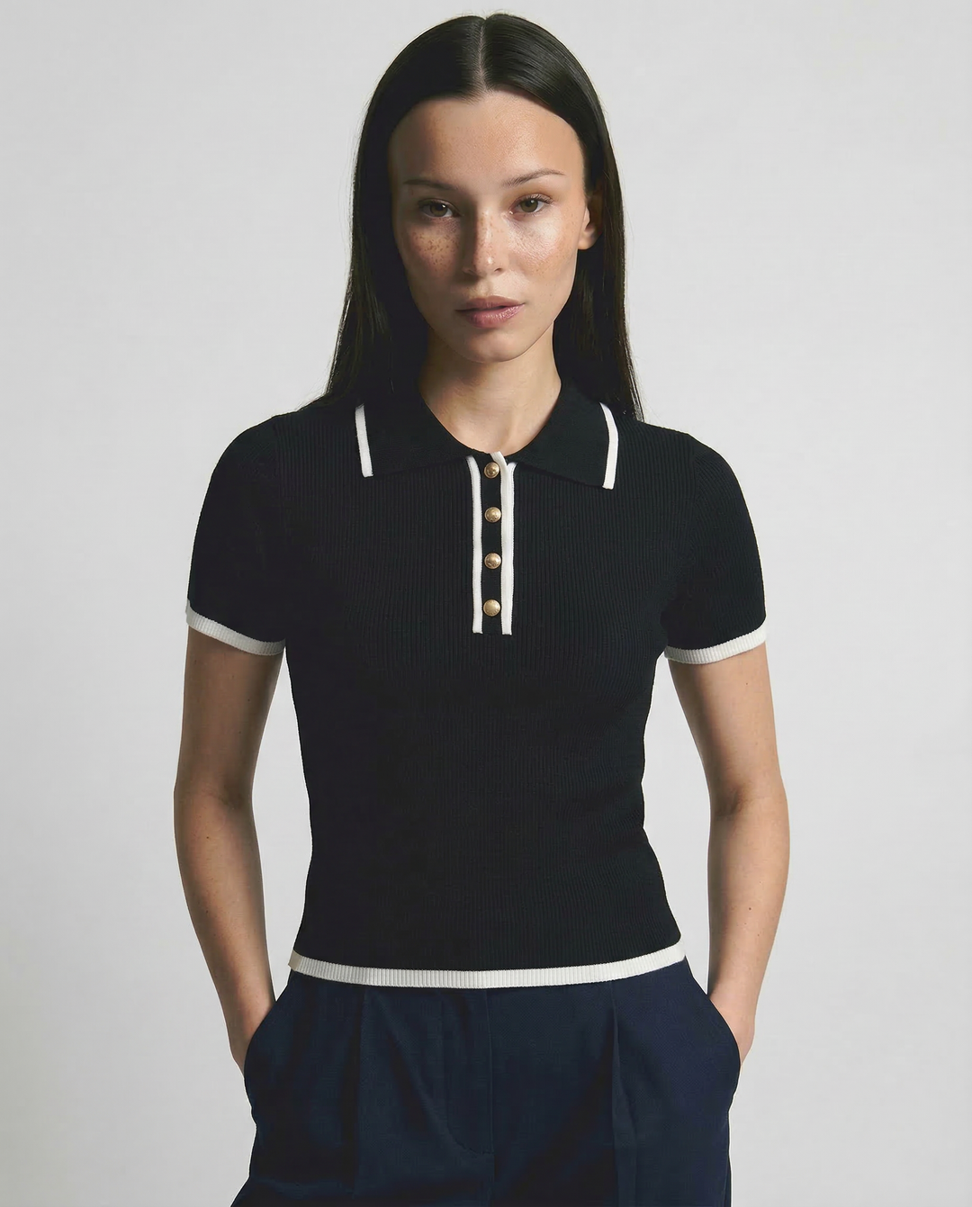 Polo tričko Linea Contour z bavlny