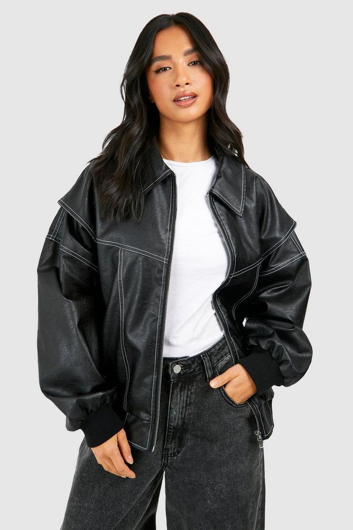 Isabella™ Klasický Bomber Kabát