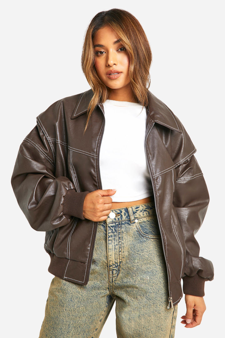Isabella™ Klasický Bomber Kabát
