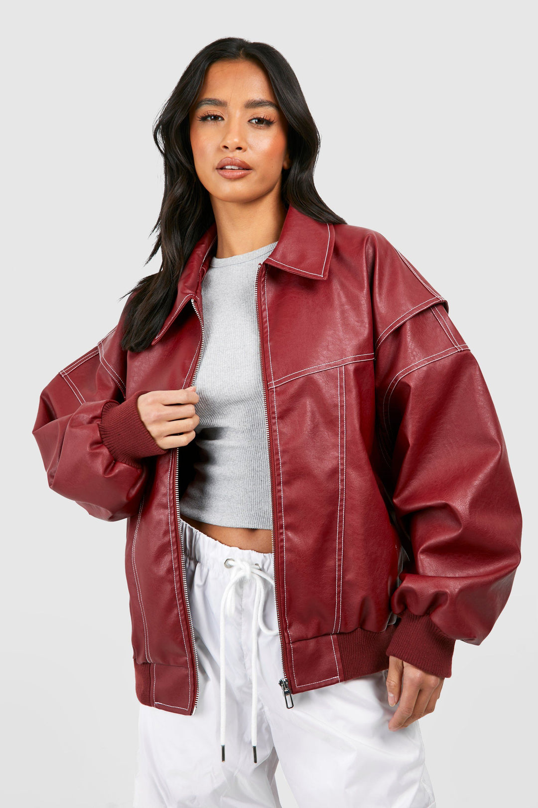 Isabella™ Klasický Bomber Kabát