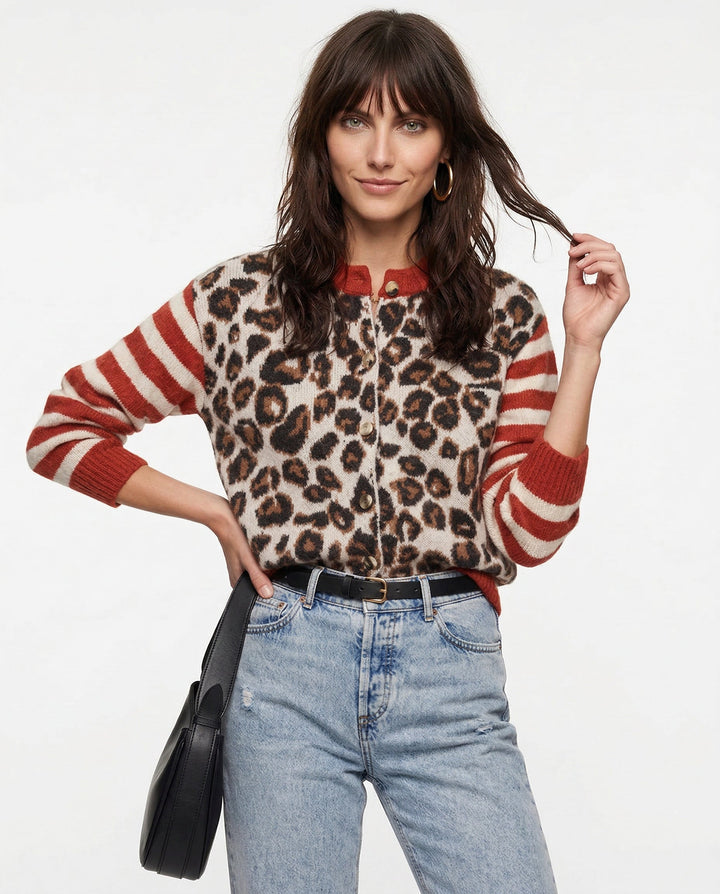 Chloé Hálóing s leopardím vzorem