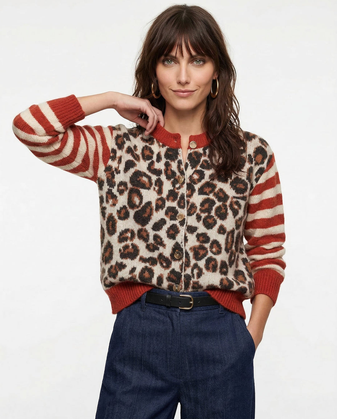 Chloé Hálóing s leopardím vzorem