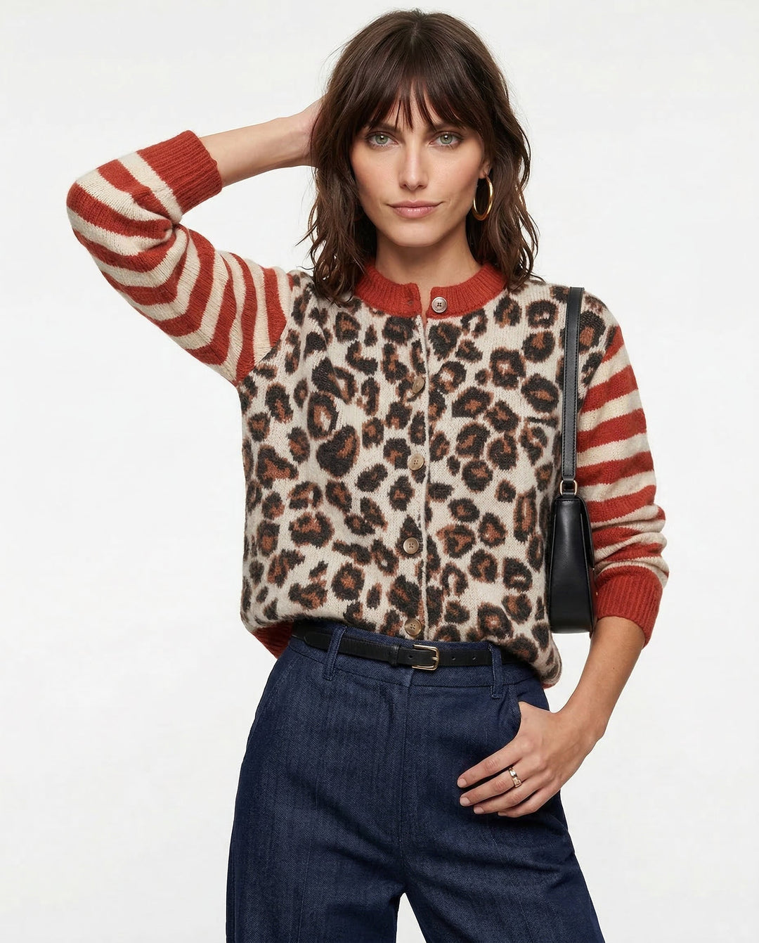 Chloé Hálóing s leopardím vzorem