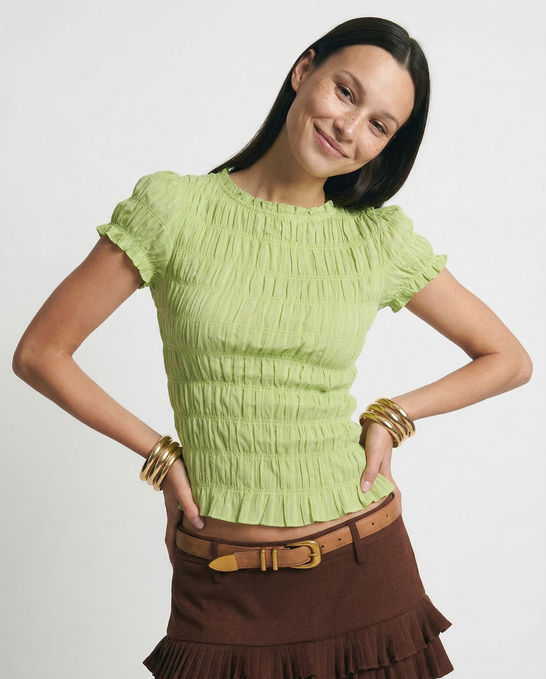 Chloe Cilvaney Ruffle Top