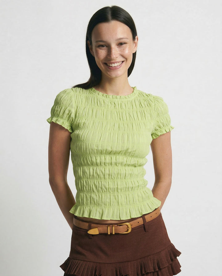 Chloe Cilvaney Ruffle Top