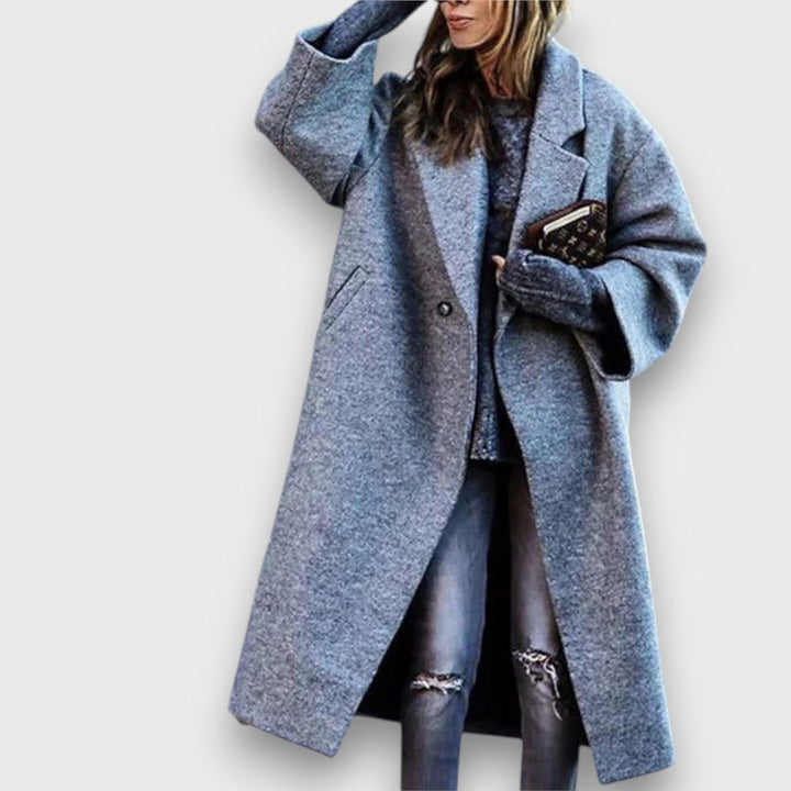 Fioren – Dlouhý oversize kabát