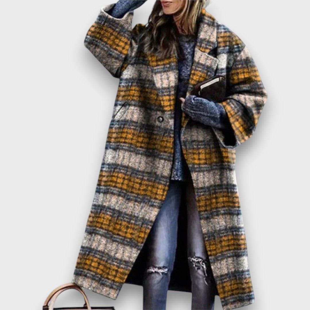 Fioren – Dlouhý oversize kabát
