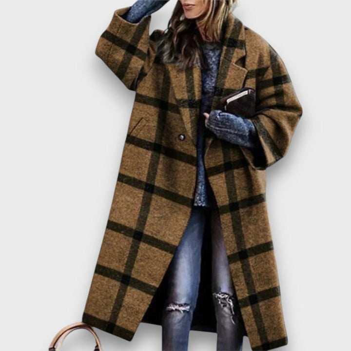 Fioren – Dlouhý oversize kabát