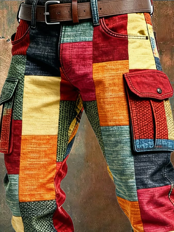 NOA | CARGO BROEK HEREN PATCHWORK