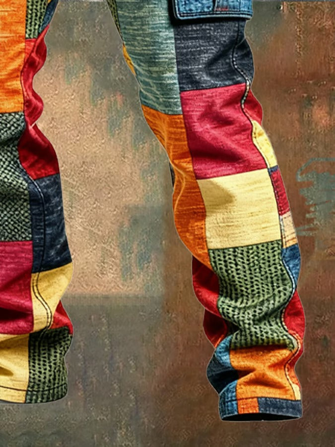 NOA | CARGO BROEK HEREN PATCHWORK