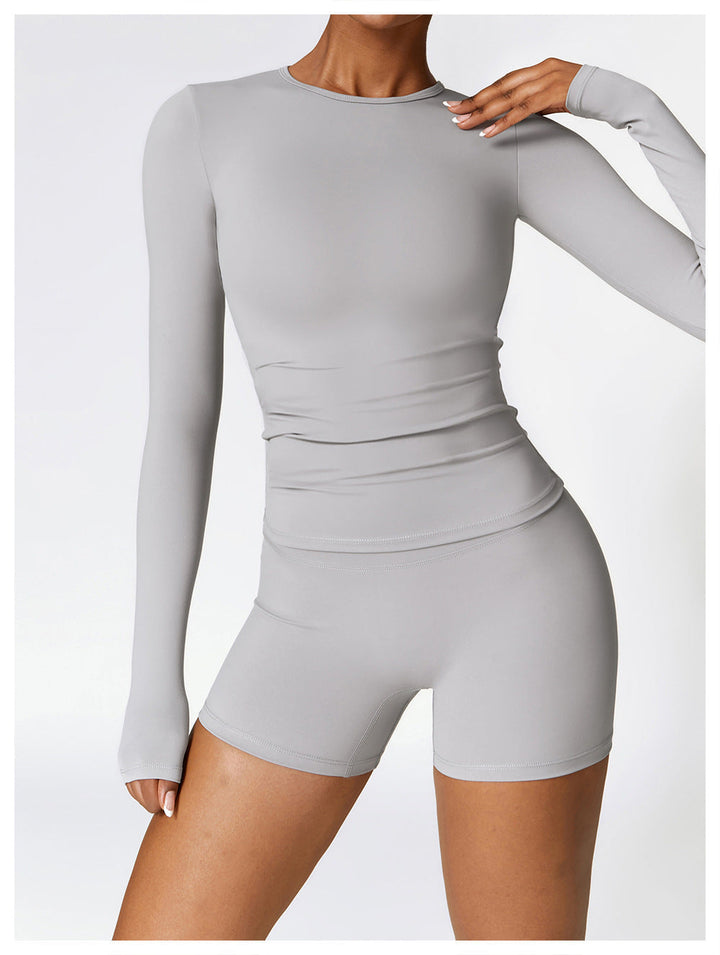 Motion Long Sleeve & Shorts Set