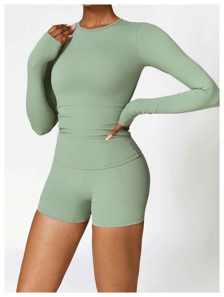 Motion Long Sleeve & Shorts Set