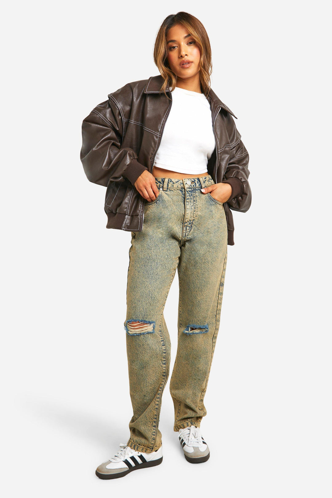 Isabella™ Klasický Bomber Kabát