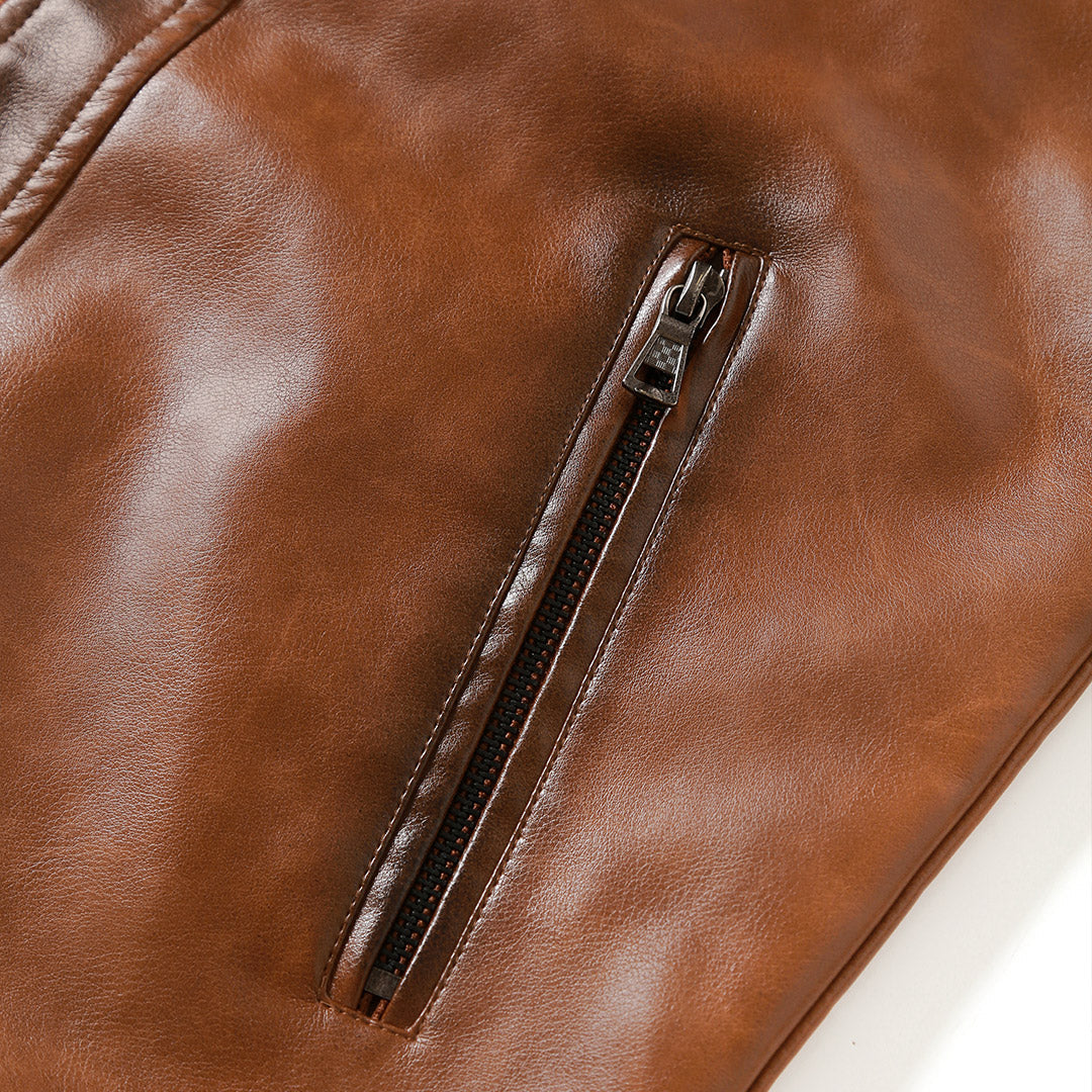 Nico | Leren Cruiser Jas