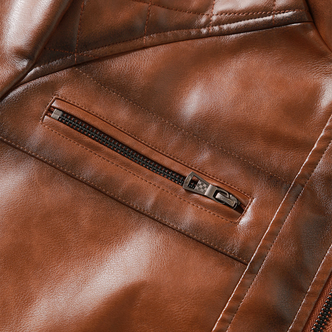 Nico | Leren Cruiser Jas