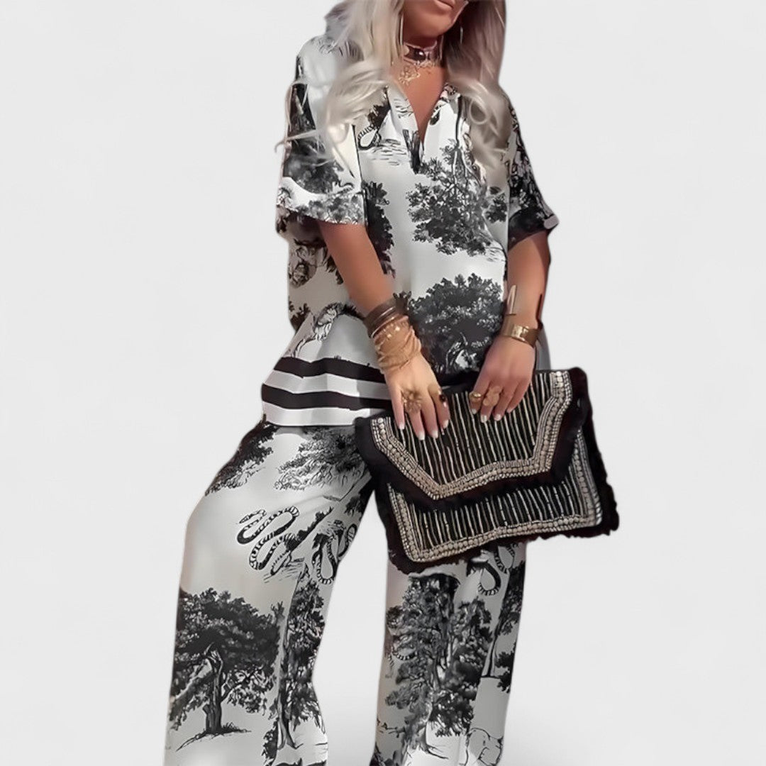 Giulia – Elegantní letní dvoudílná souprava