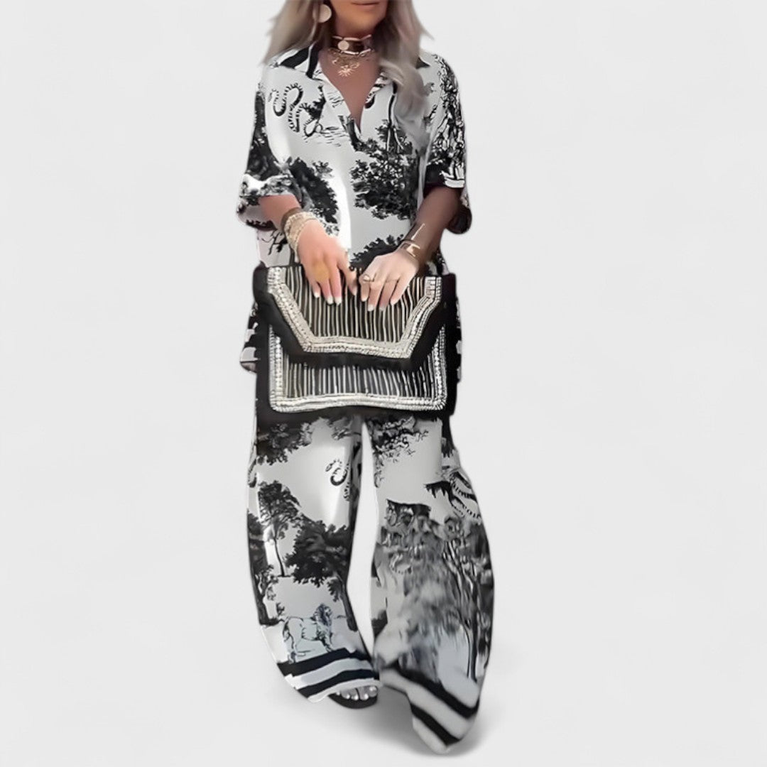 Giulia – Elegantní letní dvoudílná souprava